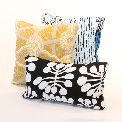 Cushions by Deka in Ikuntji fabrics