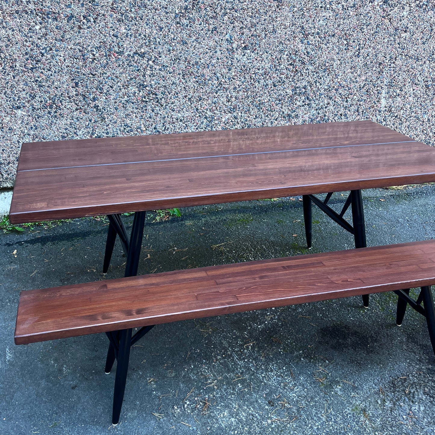 Tapiovaara Pirkka table restored by Deka