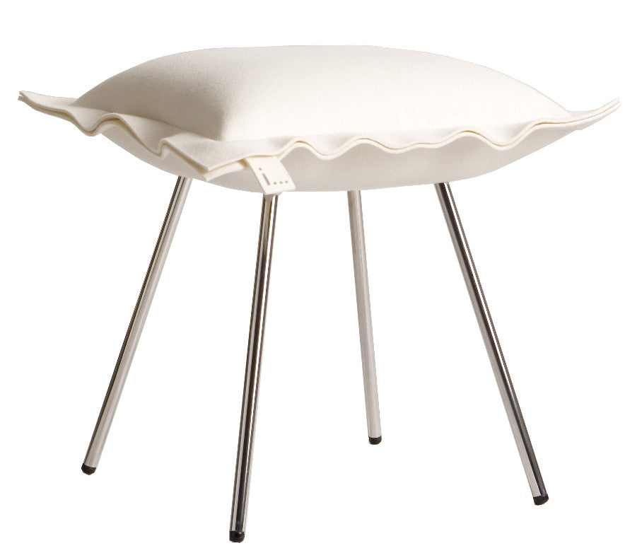 i...stool by Dekla in white