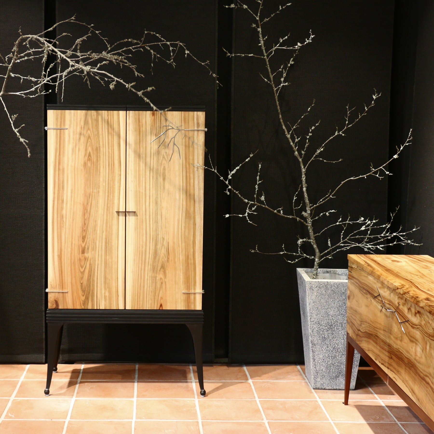camphor laurel cabinet by Deka