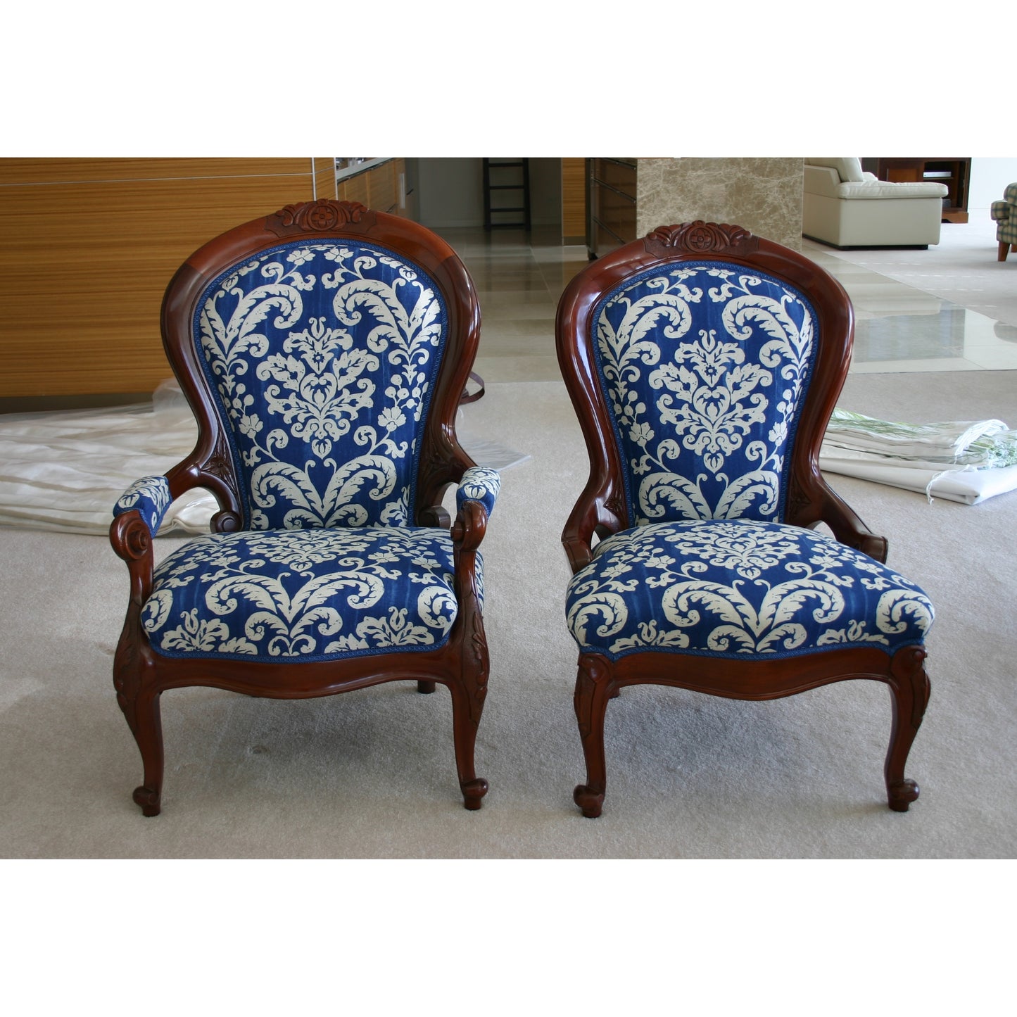 Antique chair restoration by Deka