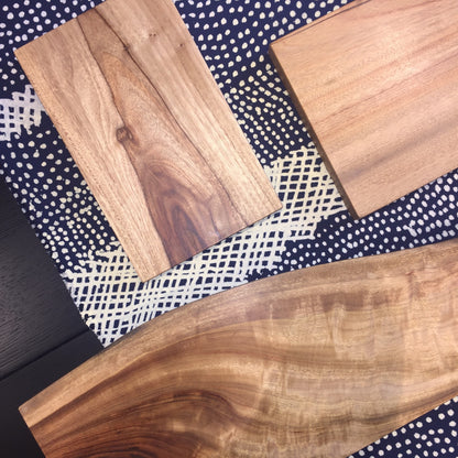 Camphor laurel cutting boards by Deka