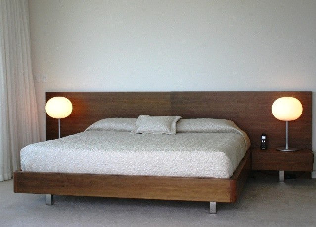 Marie bed in walnut