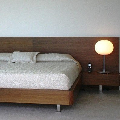 Marie bed in walnut