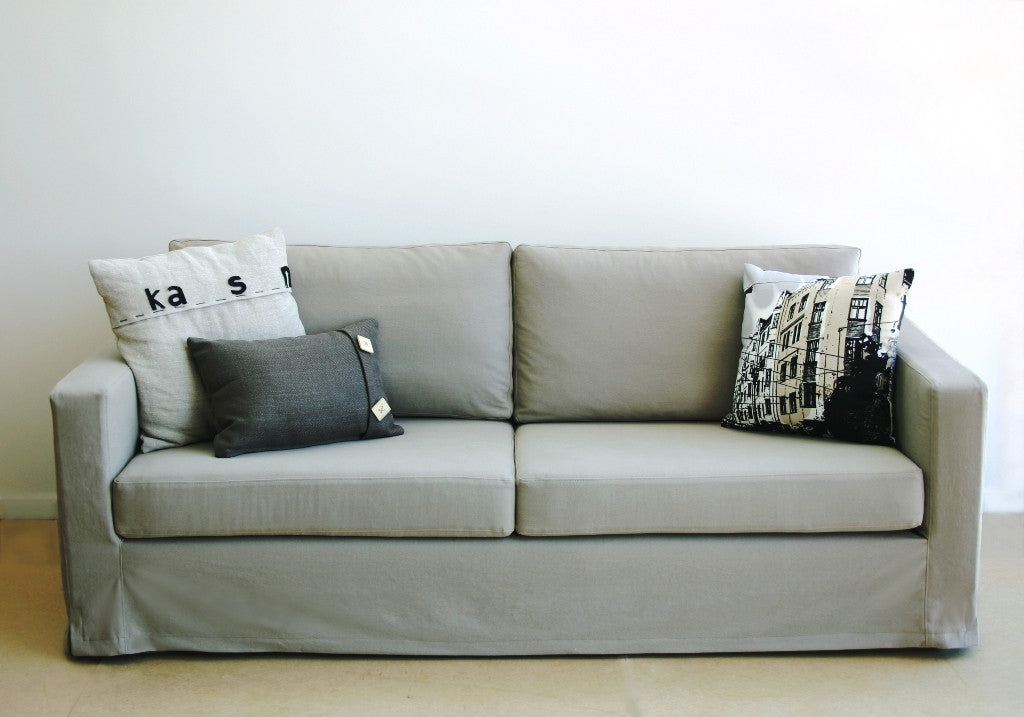 Marc sofa with loose cover