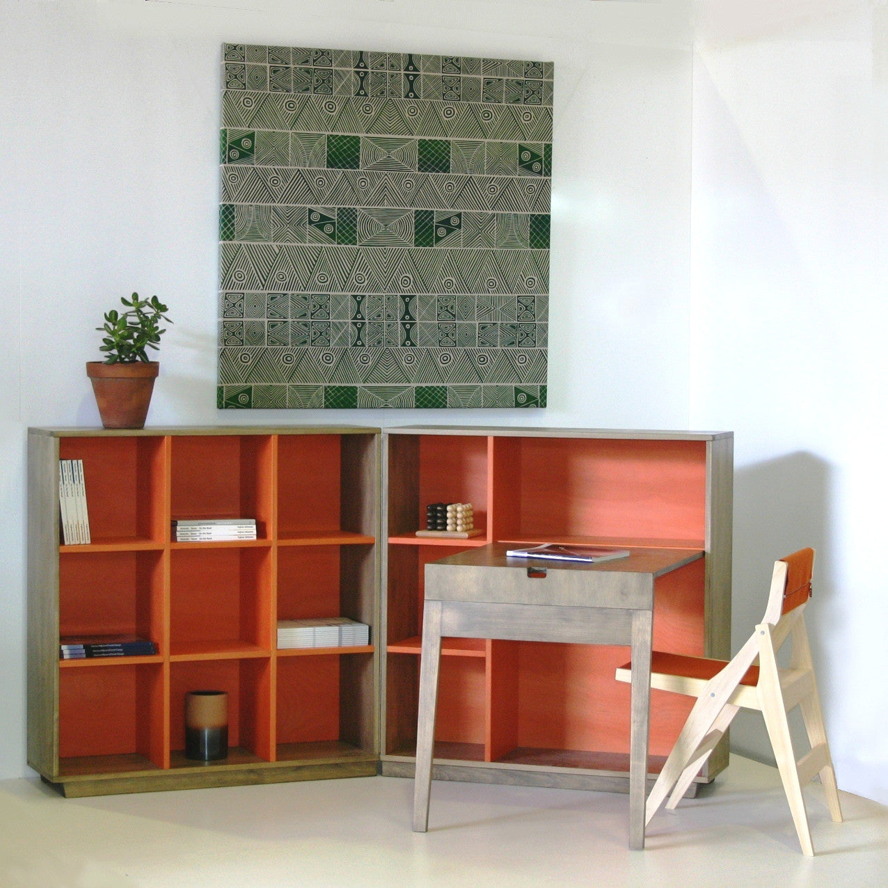trans-form-it bookcase/desk