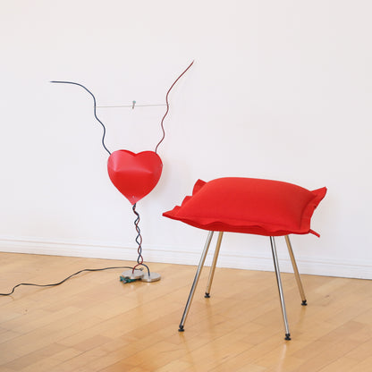 i...stool by Deka with Ingo Maurer's One from the heart