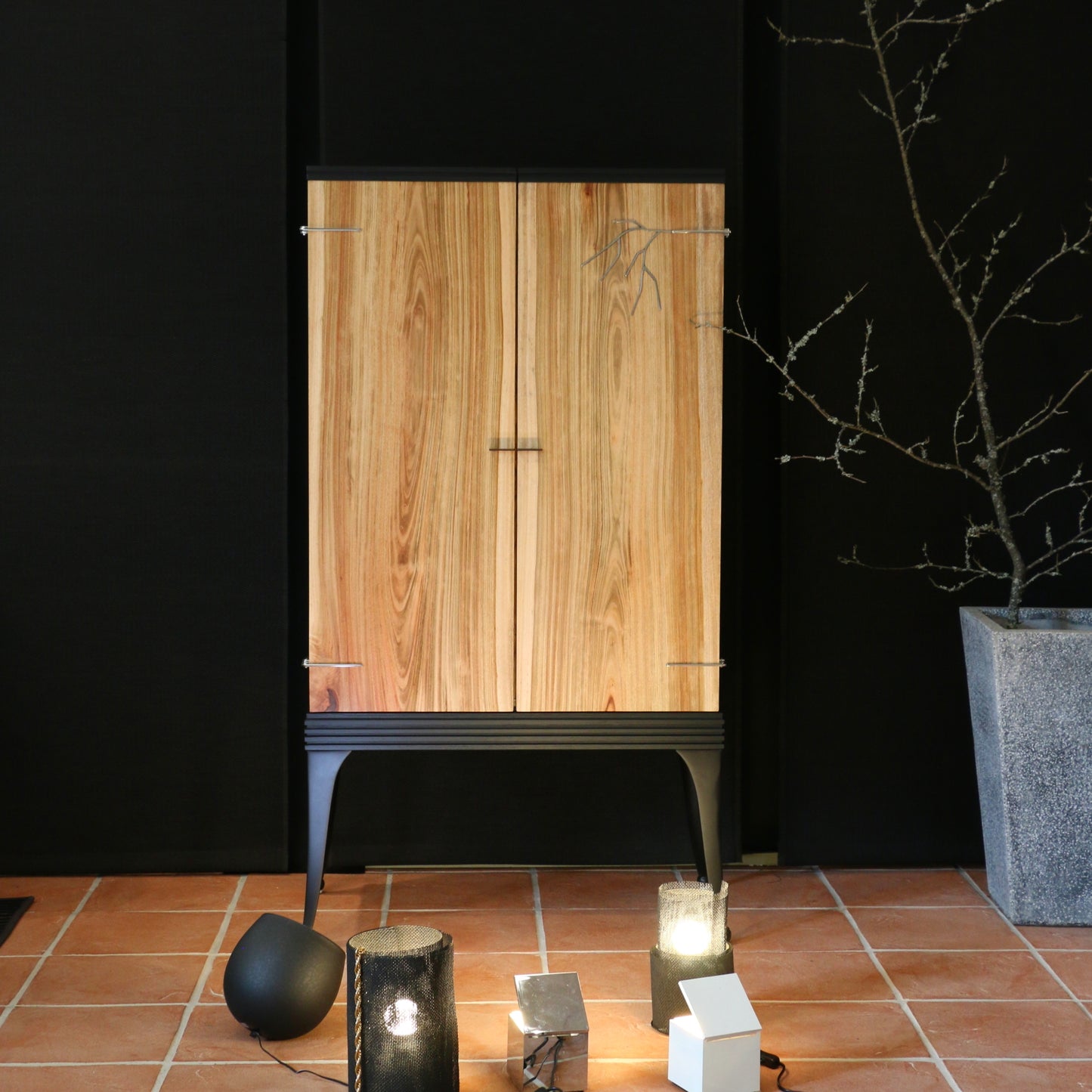 camphor laurel cabinet by Deka